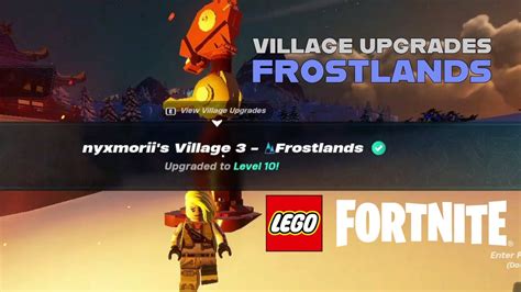 LEGO Fortnite: Village Upgrade List (& Upgrade Materials) .